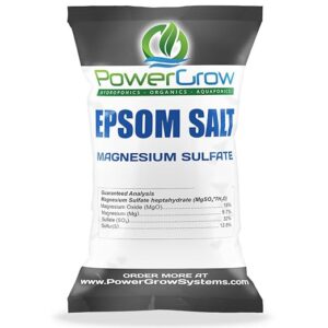 Epsom Salt (Magnesium Sulfate) Agricultural Grade (5 Pounds)