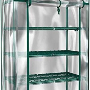 Mini Greenhouse-4-Tier Indoor/Outdoor. Grow Plants, Seedlings, Herbs, or Mushrooms