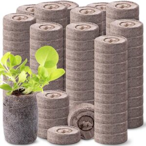 100 Pcs Peat Pellets Plant Starter, 36MM